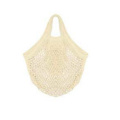 Reusable Portable Cotton Mesh Net Produce Grocery Tote Fruit Bags with Long/Short Handle for Shopping